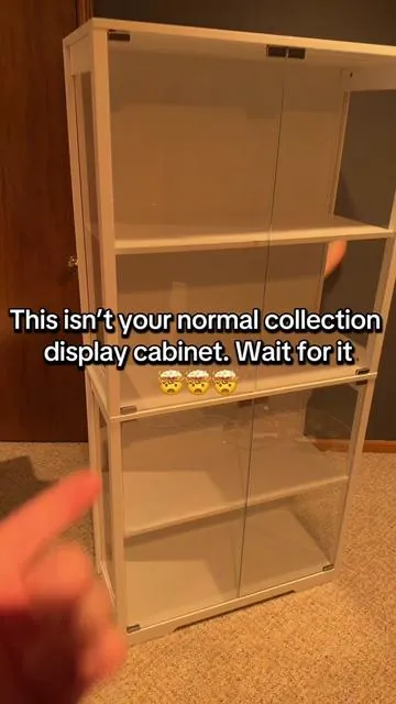 This is a next level display case. Grab it while it’s on sale. #TikTokShopCreatorPicks #homeupgrade  #displaycase  #collectibles 