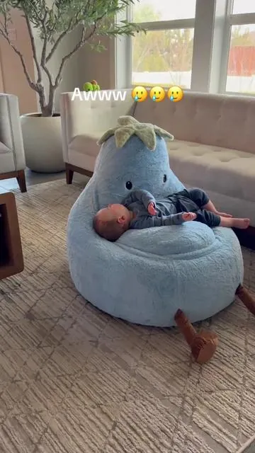Avocado bean bag chair 