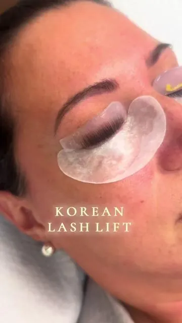 Stunning Results 🤞🏼 #lashlift #lashliftandtint #koreanskincare #kbeauty 