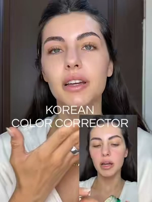 was giving tomatNO👎🏼🍅 not me getting it all up in my hair btw🤦🏻‍♀️ @DrJart North America #DrJart #ColorCorrection #KoreanSkincare #DrJartGrandOpening  #TikTokShopCreatorPicks 