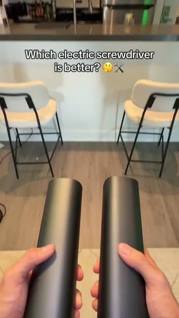 This has been a game changer for building my furniture and projects around the house… #fanttik #electricscrewdriver #screwdriver #furniture 