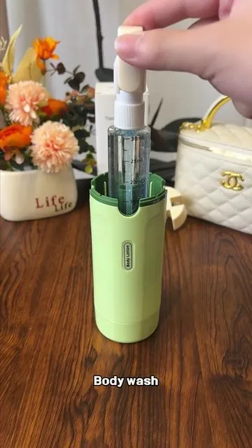 This 4-in-1 travel Bottle Changed How I Pack 🧴✈️#weeklydeals #loveatfirstfind #giftedinlove #travellife #travelmusthave 