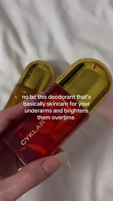 smells so amazing and actually works to brighten the underarms!! #cyklar #brightening #deodorant @CYKLAR 