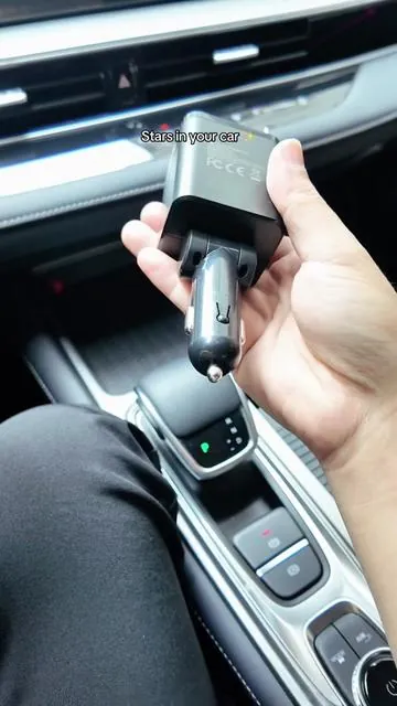 Starry sky retractable car charger 2026🌌#retractablecarcharger #tiktokshop #driving #GiftedInLove #fyp