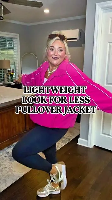 This lightweight jacket comes in 6 different colors and perfect for all those outdoor Spring sports! @fisoew_us  #jacket #midsizefashion #sportsmom #spring #CapCut 