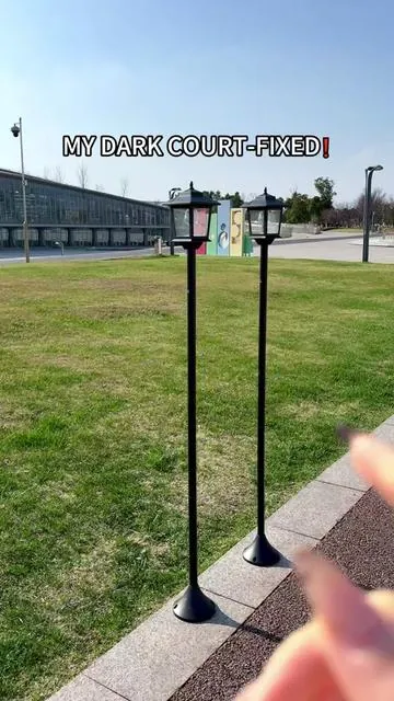 Lighting up my dark yard was long overdue-and these solar lamp posts solved it without wiring or hiring anyone.They’re 63 inches tall,solar powered,give off warm white lighting,and last up to 10 hours.#tiktokshop #solarpostlight #outdoorlighting #doorwaydecor #solarlights 