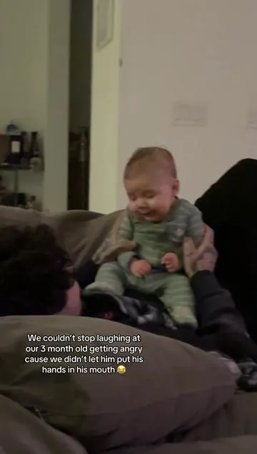 He’s teething 🥹 #foryoupage #viral 