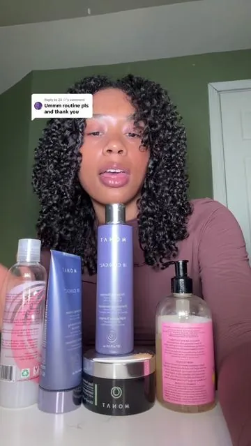 Replying to @Zii ☆ my #haircareroutine for #hairgrowth #hairtransformation #healthyhairjourney #3chair 