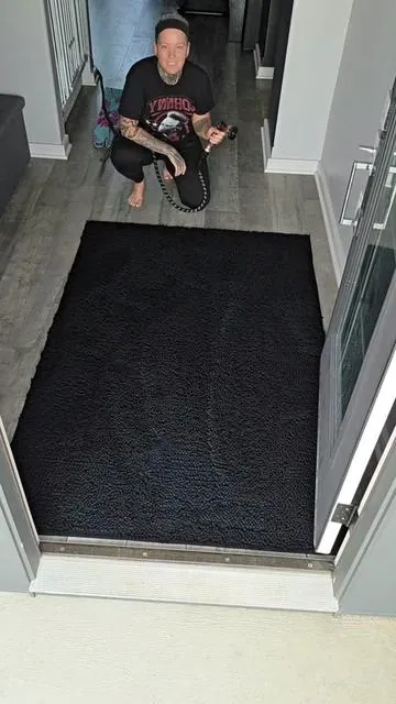 Muddy mats are the best way to protect your floors from whatever Mother Nature throws at you! Keep your floors clean and dry with a @Muddy Mat  #muddymat #waterproofrug 
