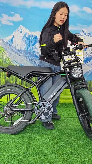 TST R002: Power up, ride out, stand out.  #electricbike #tiktokshop #GiftedInLove#amazonfinds #lifehack      