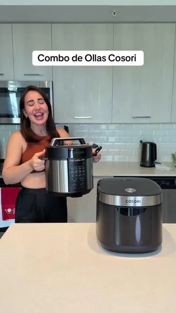 Combo de ollas Cosori , la olla arrocera y la olla de presión !!! ##ollas##ollaarrocera##olladepresion