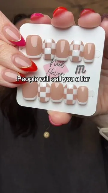 These high-quality acrylic press on nails are expertly hand-painted to deliver a salon-level look at an affordable price, with dozens of trendy, seasonal, and classic designs that sell out fast. Inventory moves quickly, and right now when you buy four press on nails sets, you get free shipping, making it the perfect time to stock up before your favorites disappear. @Nail Haven #tiktokshopcreatorpicks #newyearnewme #tiktokshopjumpstartsale #nailhaven #pressonnails Individual results may vary. Prices, sales, and promotions mentioned in this video were accurate at the time of posting and may change or expire without notice. Please check the product listing on TikTok Shop for the most current pricing and availability. This product is not intended to diagnose, treat, cure, or prevent any disease. Statements in this video are for general wellness and informational purposes only. Results may vary. Always consult your healthcare provider before starting any new supplement or regimen.
