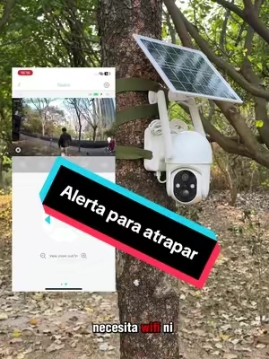 Esta cámara está instalada en el patio. Si alguien se acerca, te lo recordará de inmediato. #TikTokShopJumpstartSale#securitycamera#falldealsforyou #tiktokshopstockup#StyleandSparkle jc