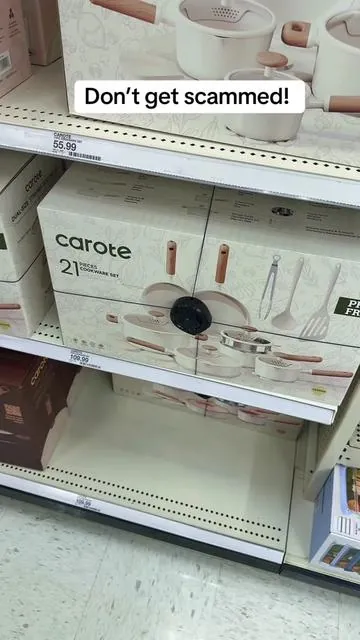 Nonstick, lightweight, easy to clean, and the aesthetic? SO good on the stove. Nothing sticks, cleanup takes seconds, and it makes cooking feel way less chaotic. Perfect starter set or full kitchen refresh. Linked below before it sells out. #cookware #kitchenfinds #homeessentials #carote #kitchenfinds