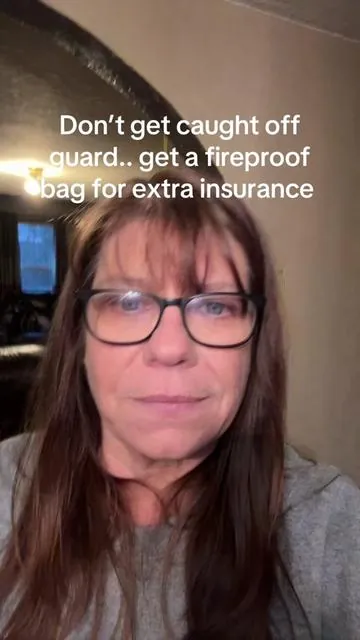 Fireproof safes will melt..get yourself extra security and piece of mind #fireproof #fireproofbag #safespace 