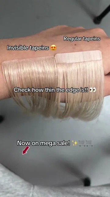 ⬆️⬆️⬆️#tiktokshopfinds #tiktokshopstockup #tapeinextensions #thinhair #googoohair 