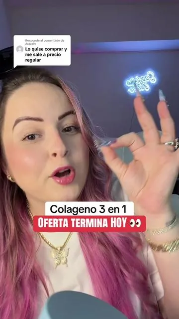Respuesta a @Aracely colageno con proteína 