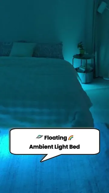 Me: “I don’t need RGB on my bed.” Also me: 🌈✨🛏️ #shacerlin #shacerlinfurniture #HomeUpgrade #LEDLighting #vibe #SmartBed #bedroomgoals
