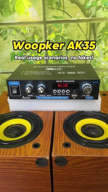 AK35 — a straightforward upgrade for better speaker performance 🔊 Balanced output, simple control, everyday use. #homeaudio #amplifier #hometheateraudio #soundquality #audiogear  