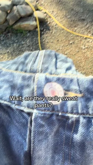 Run and get these from @Halara_official they will sell out again. The most comfy.  #halara #halarajeans #sweatpantjeans #plussizejeans #midsizejeans 