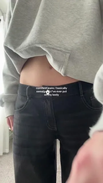 sweats that look like actual jeans 🙏