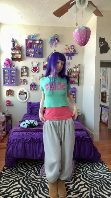 #purple #outfit #girl 