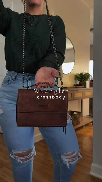 Perfect bag for date nights ✨🤎 @Rustic Charm Bootic #purse #pursetok #leatherbag #shoulderbag #wranglerpurse 
