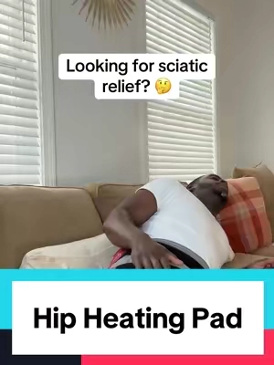 Your hips will thank you. #hippainrelief #sciaticarelief #backpainrelief #heatingpad #tiktokshopfinds 