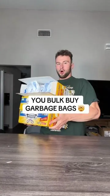 This is so much better than shopping retail #garbagebags #trashbags #tiktokshopcreatorpicks #tiktokshopstockup #sale 