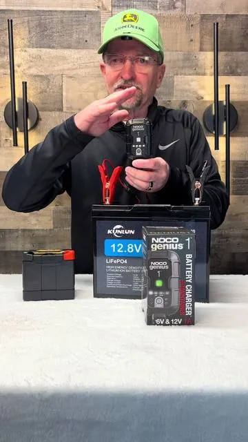 NOCO Genius 1 Battery Charger #battery #batterycharger #smartcharger 