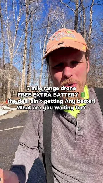 This drone is super fun, has a long battery life and an amazing quality camera. 4K Video quality and you can record in landscape and portrait. Automatic returned to home and obstacle avoidance. #Drone #DroneTiktok #drones #minidrone #dronelife 