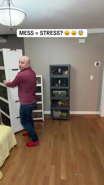 Destress and declutter #storagebins #storagehacks #storageshelf #storagesolutions #tiktokshopcreatorpicks 