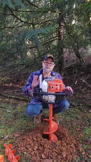 neotec 72cc earth auger, perfect for fence post or planting #earthauger #tools #fence #farm #tiktokshopcreatorpicks @Neotec_us @NEOTEC-US @Neotec 