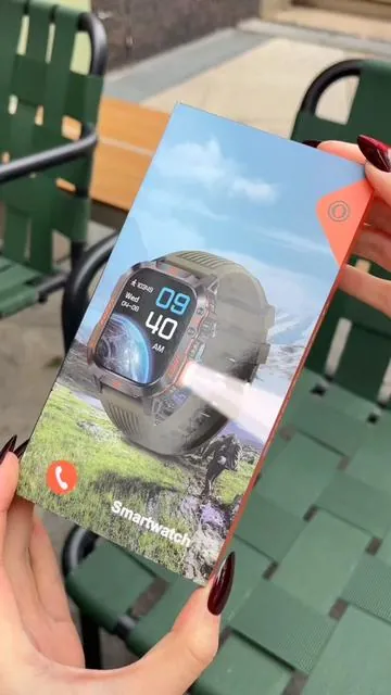 Waterproof Smart Watch 💦⌚ #outdoorwatch #fyp #smartwatch #mensgift #techtok 