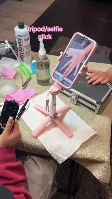 Mini tripod baby pink #mom #momsoftiktok #fyp #foryoupage 