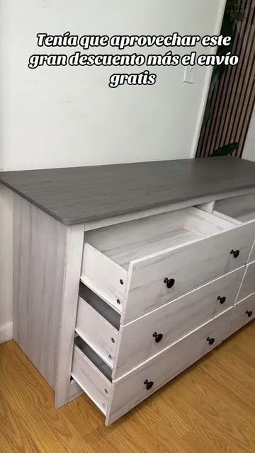 #dresser #drawers #furniture #bedroom #tiktokshop 