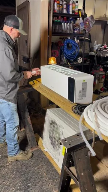 #diy #minisplit #homeimprovement 