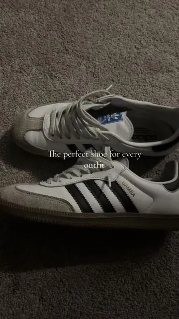 Get these adidas sambas on the tiktok shop #fyp #tiktokshop #shoes #adidasamba #outfit  