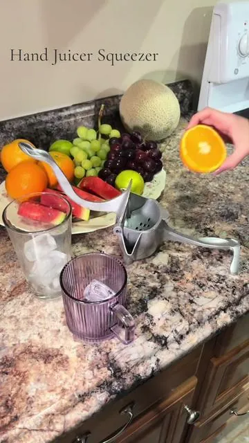 Hand Juicer Squeezer #healthylifestyle #healthydrink #fruit #fruitjuice  #cocktail 