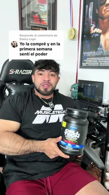 Respuesta a @Danny Lugo #creatinamonohidratada #muscletech #gym #fitness 