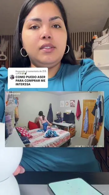Respuesta a @爪卂ㄩ尺ㄖ💸🦅 Cámara de seguridad WiFi con botón de llamada para niños en casa sin suscripción #cinmoore  #tiktokshopstockup  #cámaradeseguridad @CINMOORE 