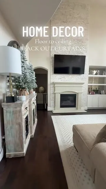 Floor to ceiling BLACKOUT CURTAINS!!!