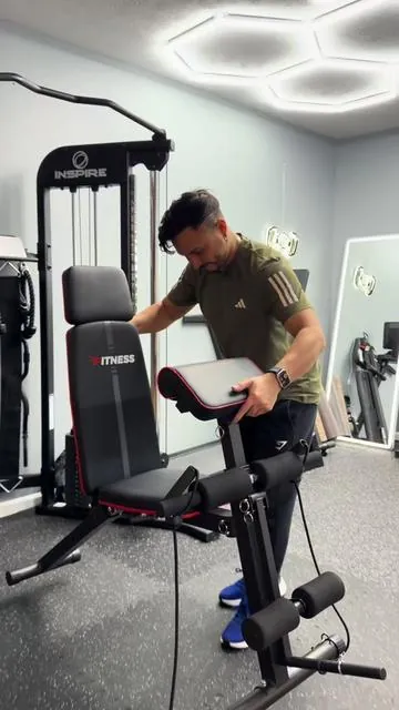 Con este banco para el gimnasio 🏋️‍♂️ tendremos ese cuerpo de verano 