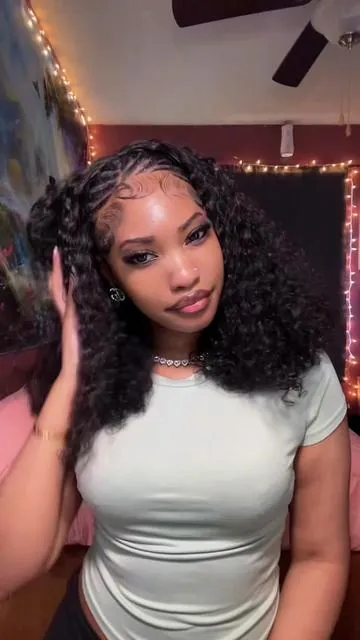 Half wig from @BABOSHOW 🥰 #halfwig #burmesecurly #naturalhairstyles 
