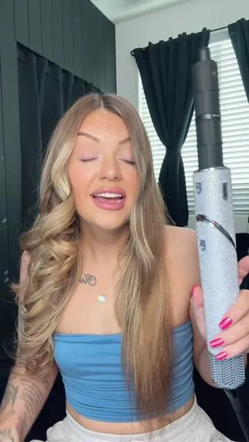 $400 air wrap vs $60 air wrap, how did they do? I love my @ATOPSKINS.US air wrap. Especially for the price. I’ve used a lot of air wraps and this is my favorite one in its price range. #hair #airwrap #curls #hairturtorial #curlscheck 