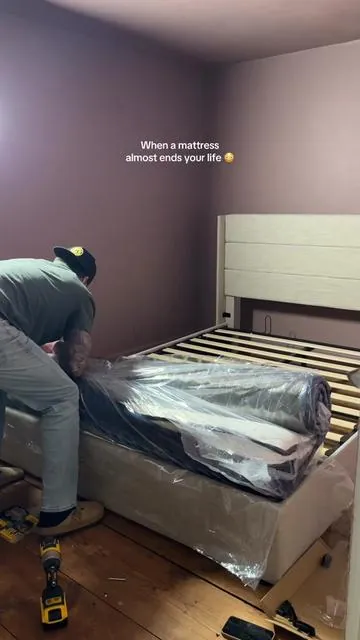 We got the queen 14” one! #mattress #mattressinabox #bedtime #bedding #tiktokshopcreatorpicks 