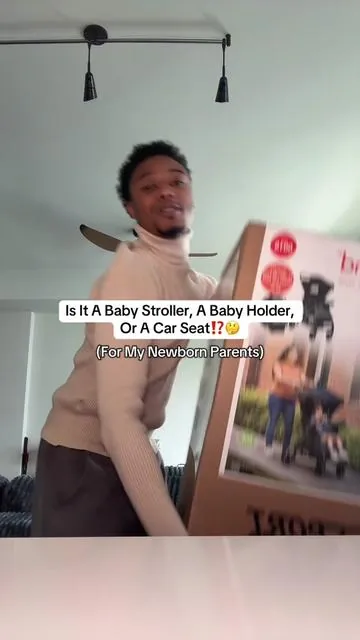 Baby Basically Got Another Home  With This All In One Baby Stroller 👶#newmom #newbornmom #newdad #babystroller #tiktokshopstockup 
