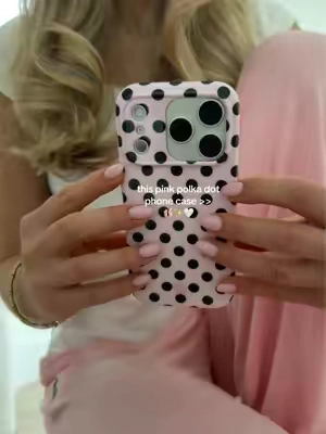 obsessed #phonecase #polkadot #case 
