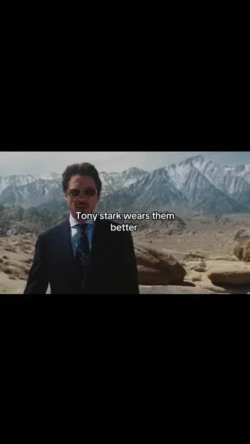 Personally I think he wears them better. Only really fans with buy them #tonystark #ironman #foryou #epic #edit 