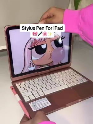 Pink iPad accessories for the pink girlieszzz 😍🌸🎀 #ipadpencil #ipadaccessories #ipadcase #pink #applepencil 